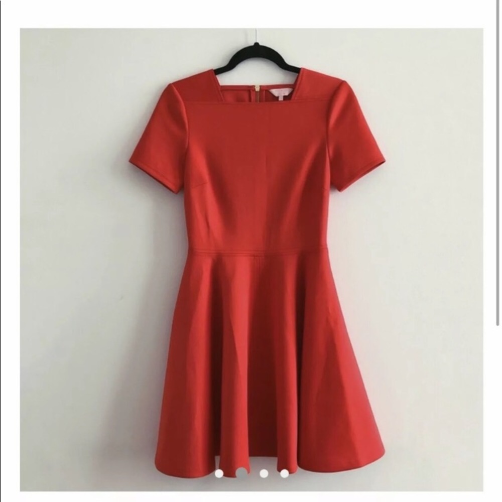 Beautiful red Ted Baker skater dress